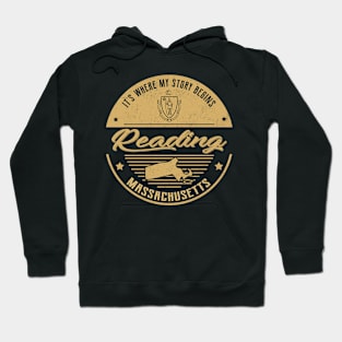 Reading Massachusetts It's Where my story begins Hoodie